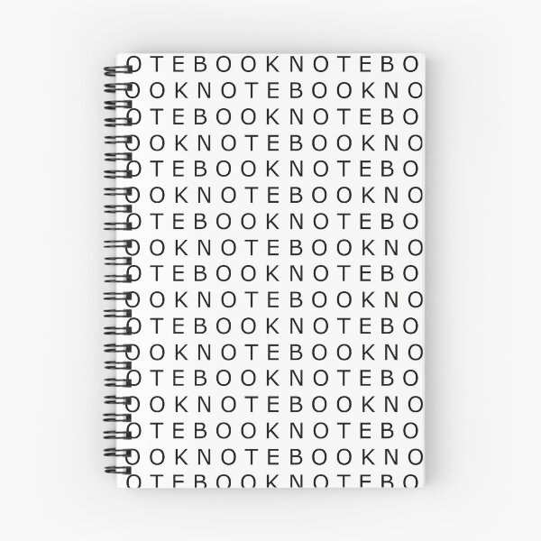 Item preview, N O T E B O O K designed and sold by Sarah Bratt.