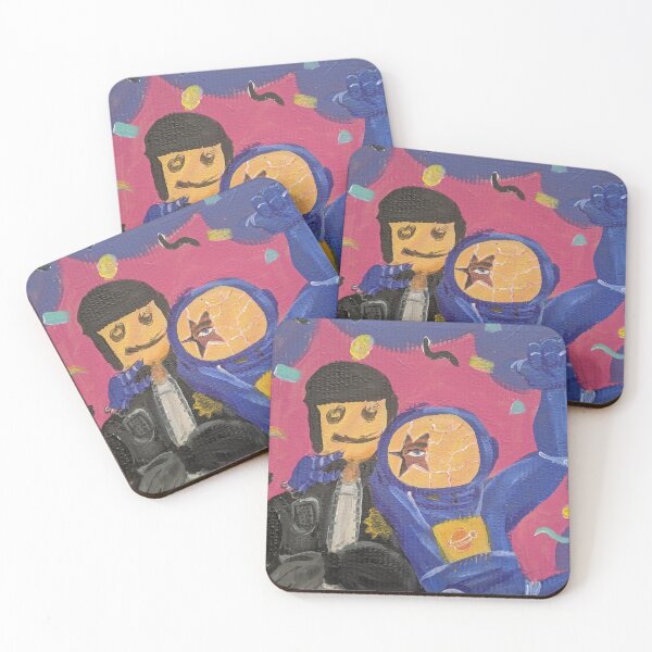 Item preview, Benny and badcop designed and sold by Moonbugs.