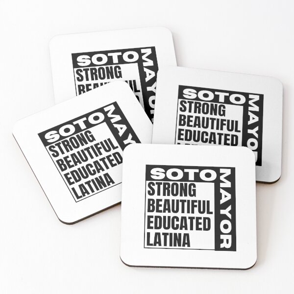 Item preview, Justice Sonia Sotomayor Strong Beautiful Educated Latina designed and sold by stelsanc.