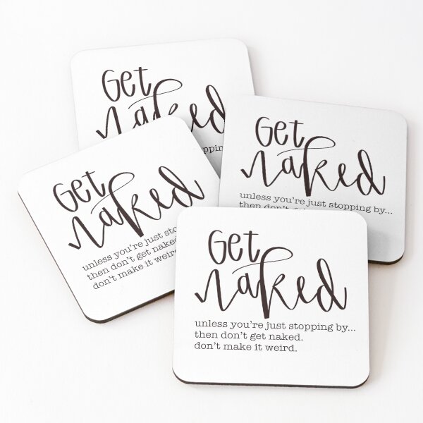 Item preview, Get Naked Plain Bathroom Decor designed and sold by francoiskiley.