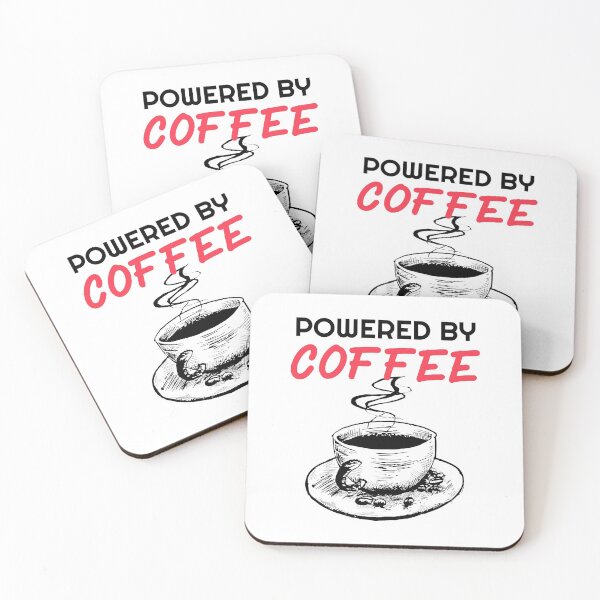 Item preview, Powered By Coffee designed and sold by Wachi-A.
