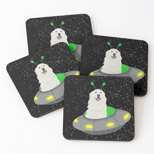 Item preview, Great Pyrenees UFO Pattern  designed and sold by KantstandyaC.