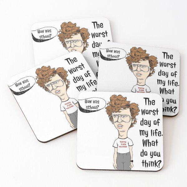 Item preview, Napoleon Dynamite - How Was School designed and sold by BatemanBranding.