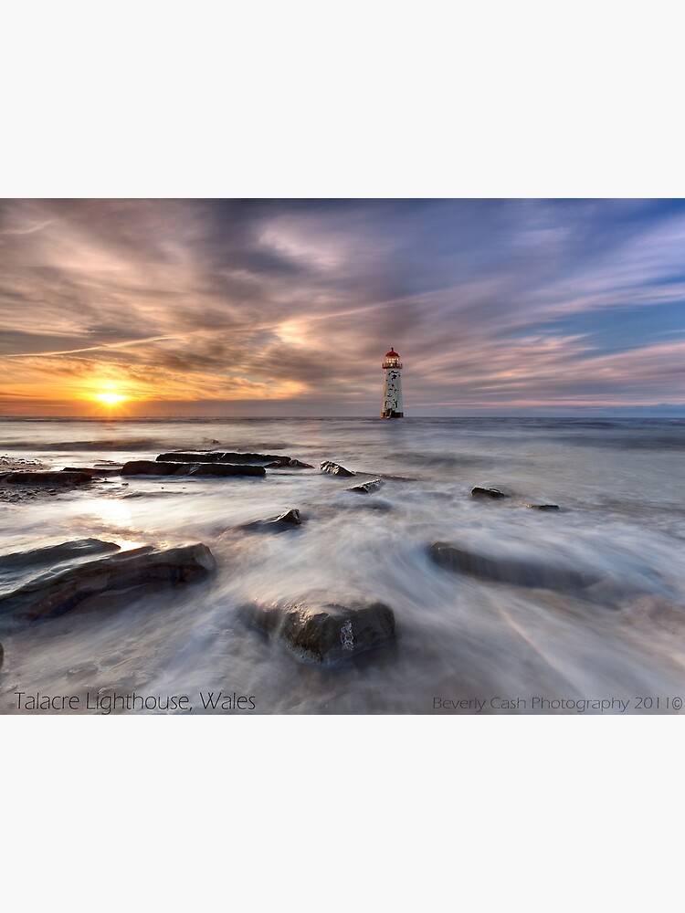 Lighthouse sunset by bcash