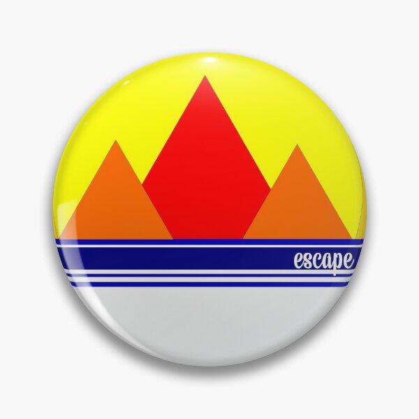 Item preview, Escape to the mountains vintage retro style shirt designed and sold by Bami.