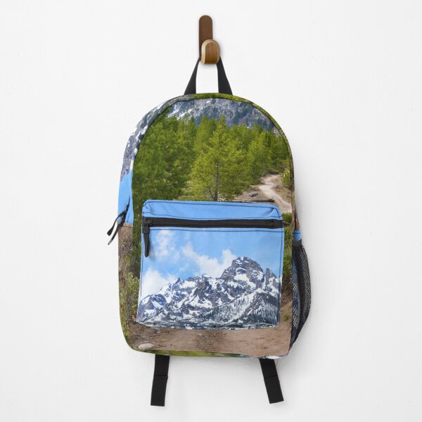 Item preview, Grand Tetons, Hiking Path, Trail Path, Snowy Mountains, Snowcapped Mountains designed and sold by naturecdesigns.