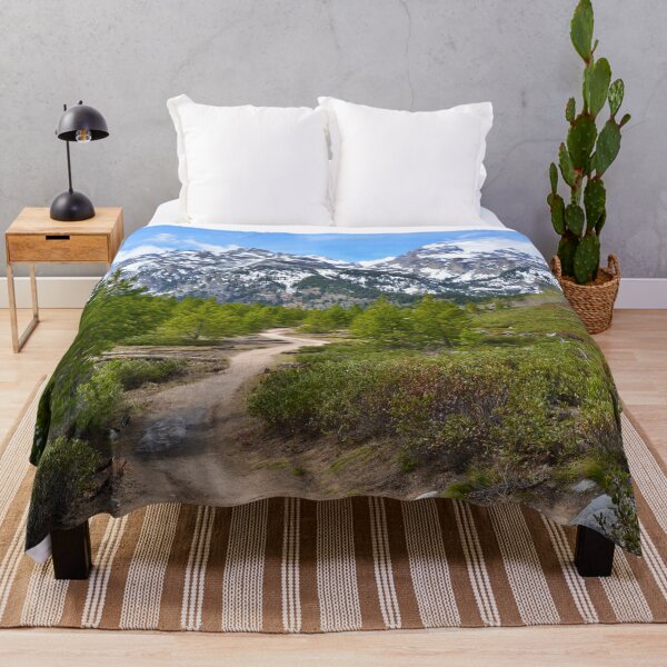 Item preview, Grand Tetons, Hiking Path, Trail Path, Snowy Mountains, Snowcapped Mountains designed and sold by naturecdesigns.