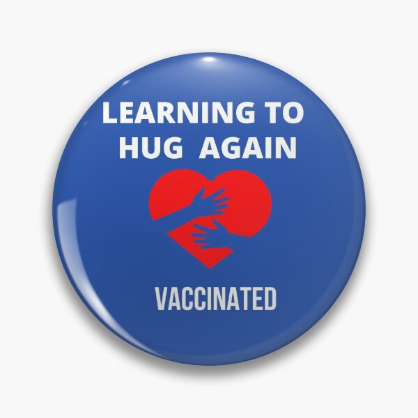 Item preview, Learning to Hug Again after Covid-19 Shot. designed and sold by teapot-garden.