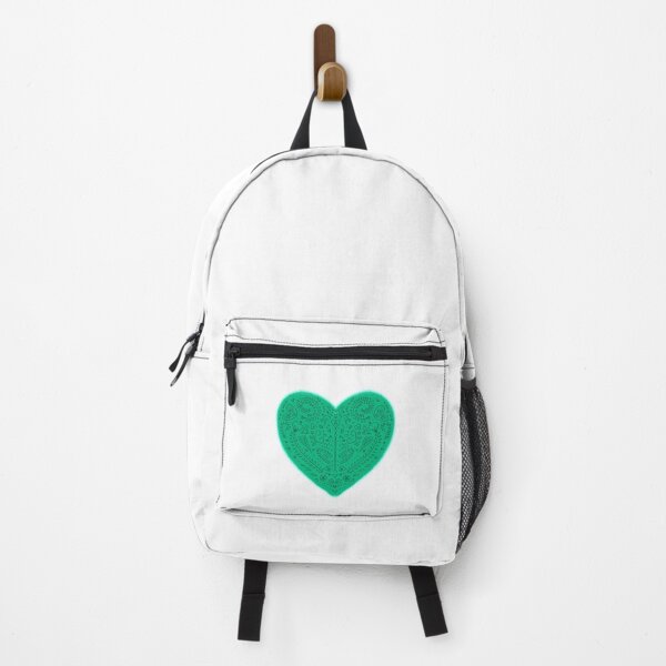 Item preview, Valentines day heart (green, side) designed and sold by sagm.