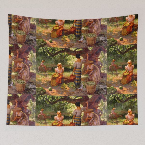 Item preview, The Fruit Pickers Under the Mango Tree  designed and sold by RBEnt.