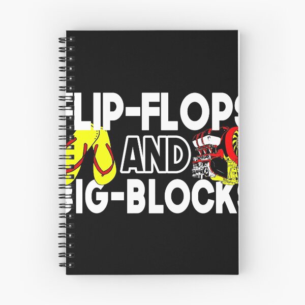Item preview, Flip Flops And Big Blocks Funny Gift for mechanic dad or cars lover and  designed and sold by Teeses.