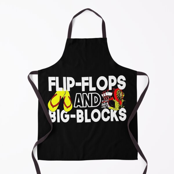 Item preview, Flip Flops And Big Blocks Funny Gift for mechanic dad or cars lover and  designed and sold by Teeses.