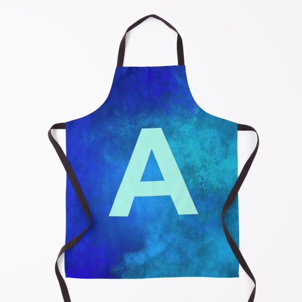 Item preview, Cosmic Fire Blue Alphabet A designed and sold by geoceltic.