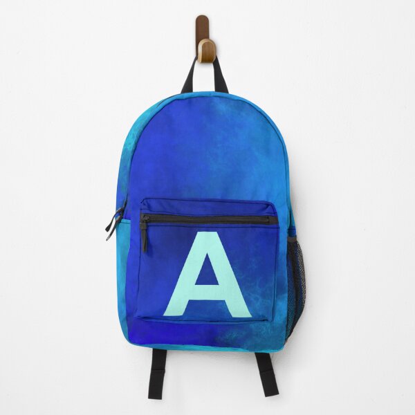 Item preview, Cosmic Fire Blue Alphabet A designed and sold by geoceltic.