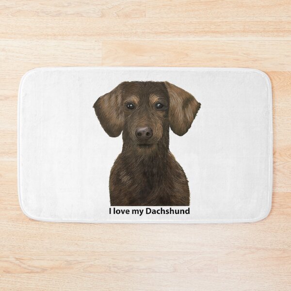Item preview, I Love My Dachshund designed and sold by JillyBeanDesign.