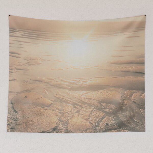 Item preview, Gold Sandy Sunset Beach designed and sold by hearthearts.