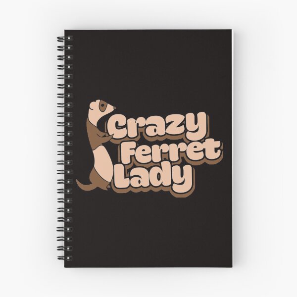 Item preview, Crazy Ferret Lady designed and sold by AmelieFritsch.
