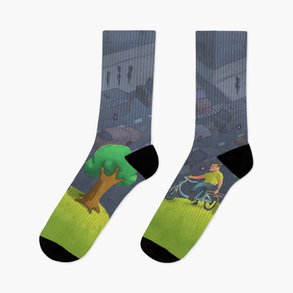 Item preview, Cycling in the city  designed and sold by patricioguerra.