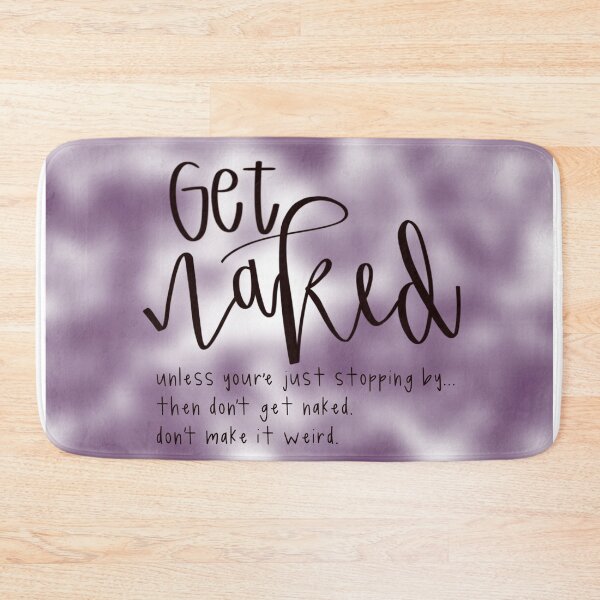 Item preview, Get Naked Bathroom Decor designed and sold by francoiskiley.