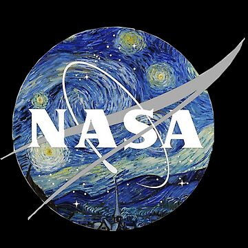 Aperçu de l'œuvre Logo de la NASA Van Gogh de JustAnotherBee