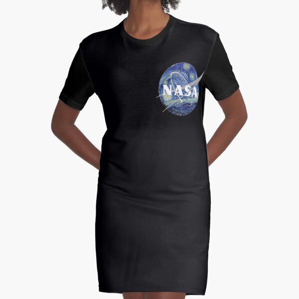 Nasa t 2024 shirt dress