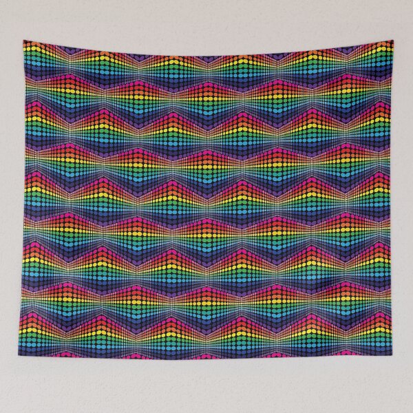 Item preview, poOolka doOots Rainbow + Black BG designed and sold by henri-ko.
