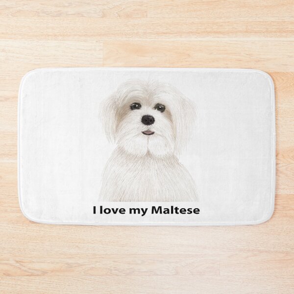 Item preview, I Love My Maltese designed and sold by JillyBeanDesign.