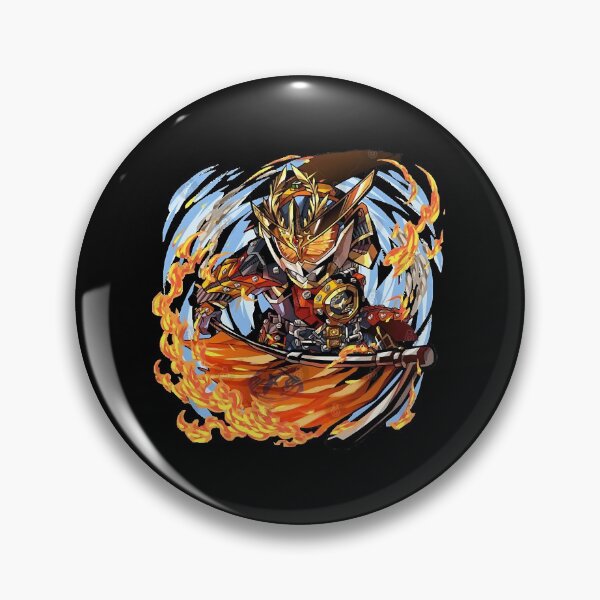Item preview, Orange Samurai on Fire  designed and sold by DezeraeZa.