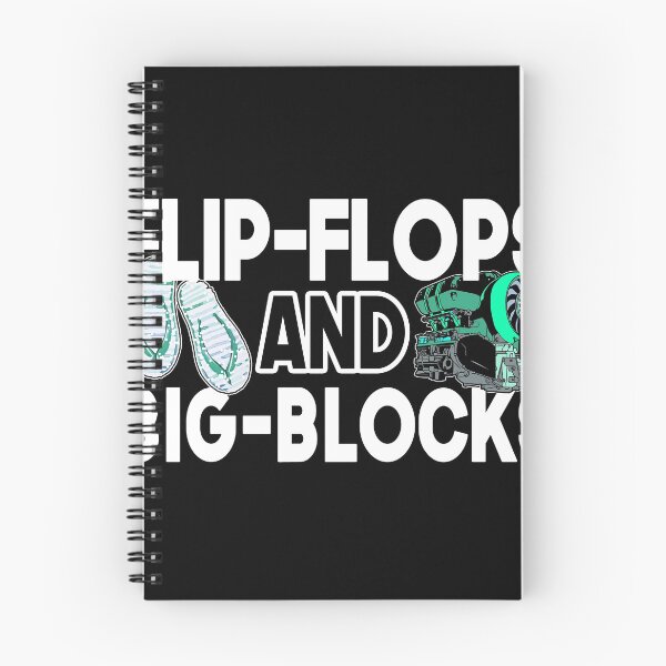 Item preview, Flip Flops And Big Blocks Funny Gift for mechanic dad or cars lover and  designed and sold by Teeses.