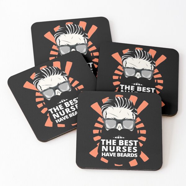 Item preview, The Best Nurses Have Beards designed and sold by EarthReliant.