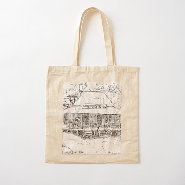 Australian Scene - Bakerville Hotel, Herberton Historic Village, Qld, Aus. Cotton Tote Bag