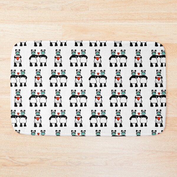 Item preview, Panda Love Pattern designed and sold by Quick Brown Fox Canada.