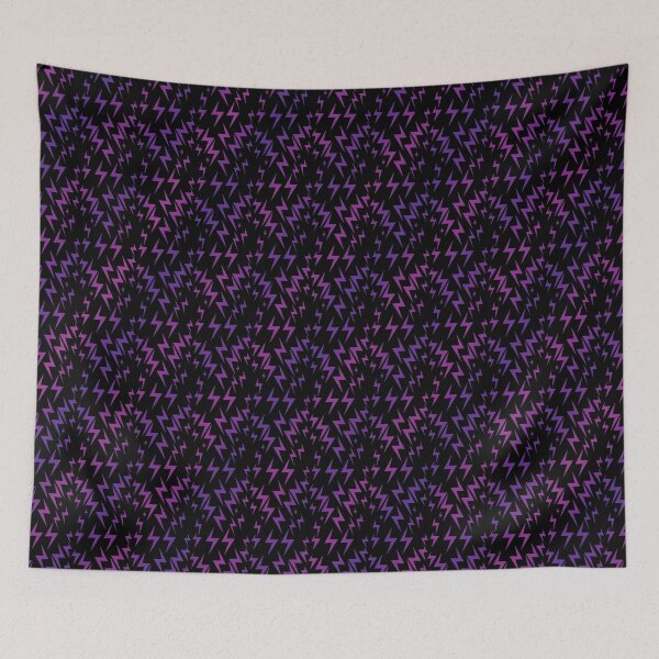 Item preview, purple lightning pattern gradient designed and sold by frauenbrauen.
