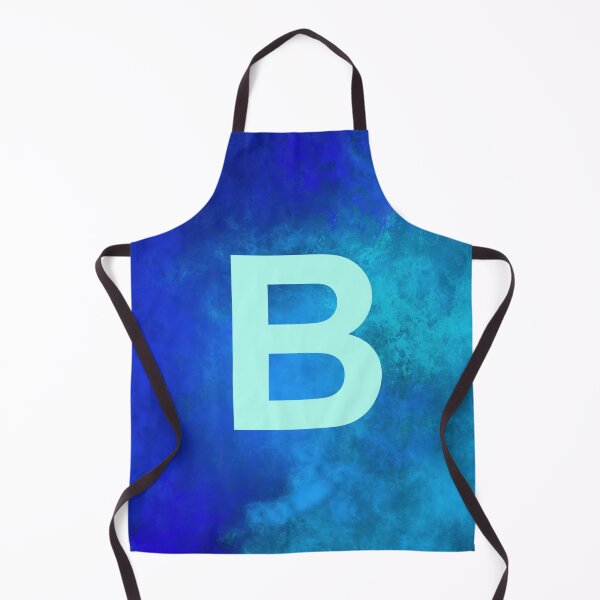 Item preview, Cosmic Fire Blue Alphabet B designed and sold by geoceltic.
