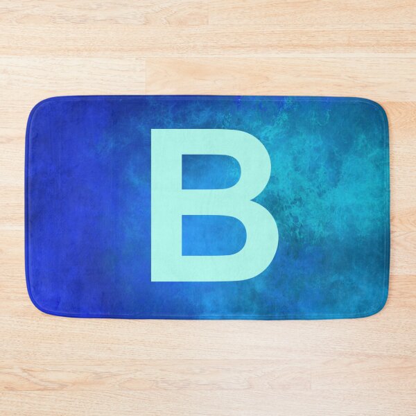 Item preview, Cosmic Fire Blue Alphabet B designed and sold by geoceltic.