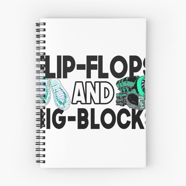 Item preview,  Flip Flops And Big Blocks Funny Gift for mechanic dad or cars lover and  designed and sold by Teeses.