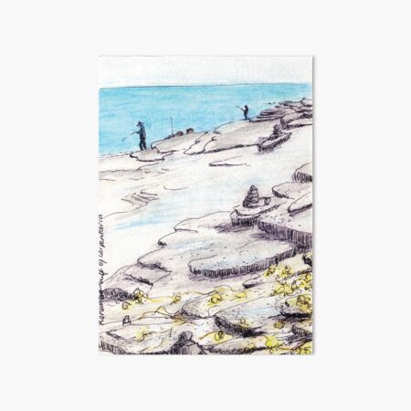 Australian Scene - Karumba, Gulf of Carpentaria, Qld, Aus Art Board Print