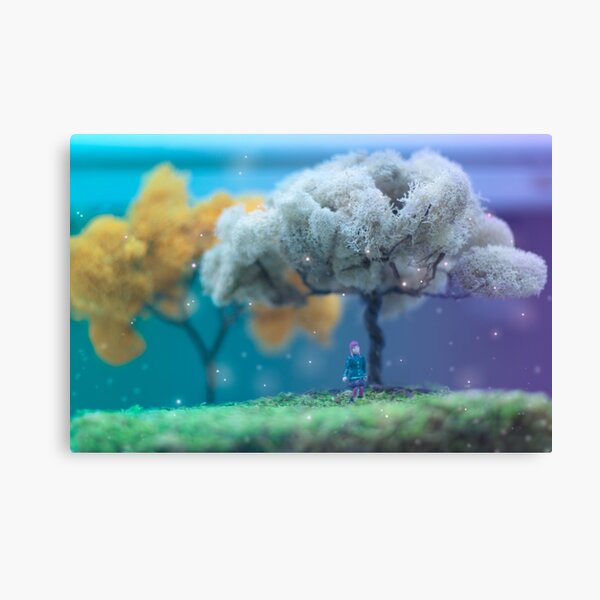 Fireflies In The Forrest - Part 2 Canvas Print
