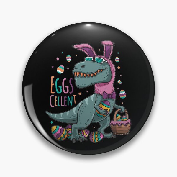 Item preview, Eggscellent Easter Bunny T Rex Dinosaur Eggs Basket designed and sold by klawiter86322.