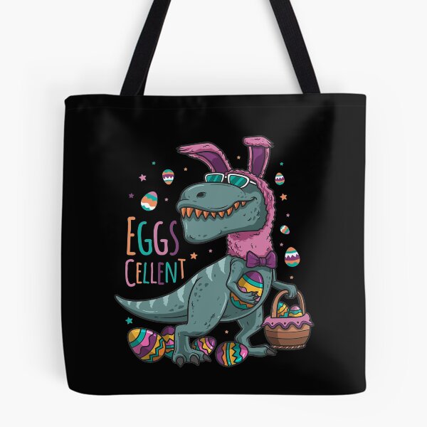 Item preview, Eggscellent Easter Bunny T Rex Dinosaur Eggs Basket designed and sold by klawiter86322.