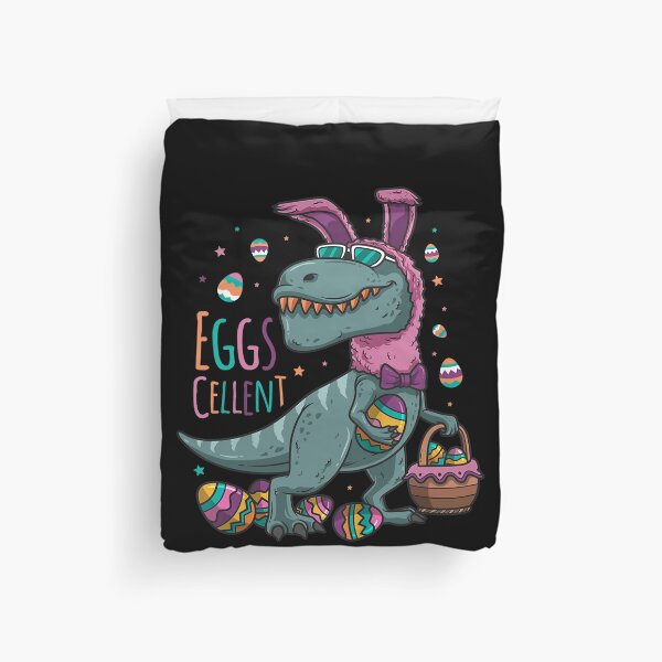 Item preview, Eggscellent Easter Bunny T Rex Dinosaur Eggs Basket designed and sold by klawiter86322.
