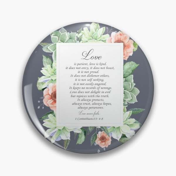 Item preview, Bible verse 1 corinthians 13 designed and sold by latiendadearyam.