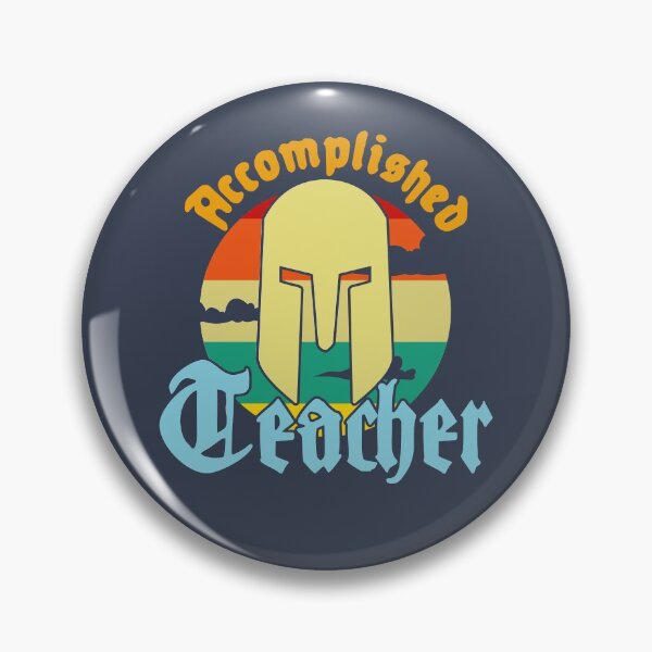 Item preview, Accomplished Teacher - Helmet and Sunset Sky designed and sold by Chubuter.