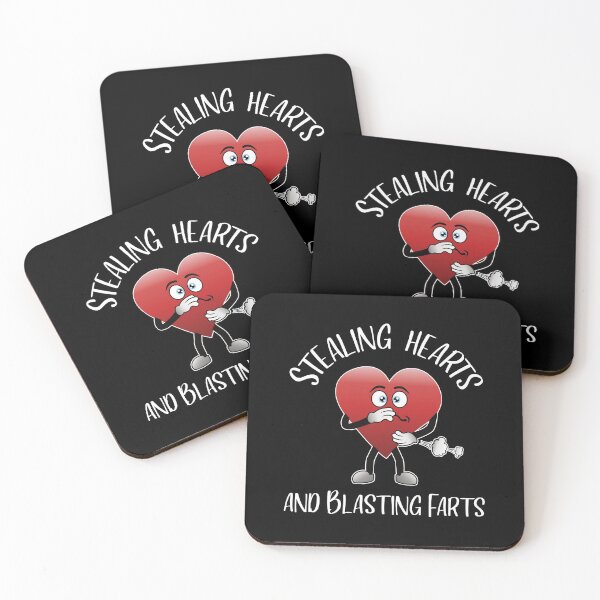 Item preview, Stealing hearts and blasting farts designed and sold by Rhonda Hanrahan.