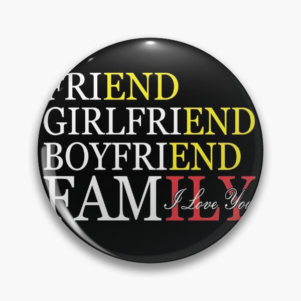 Artikelvorschau, Freund Freundin Freund Familie Ich liebe dich entworfen und verkauft von PUNCH ME IN SHOP.