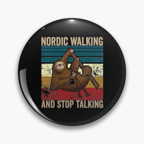 Item preview, nordic walking and stop talking designed and sold by noahs-shop.