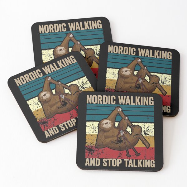 Item preview, nordic walking and stop talking designed and sold by noahs-shop.
