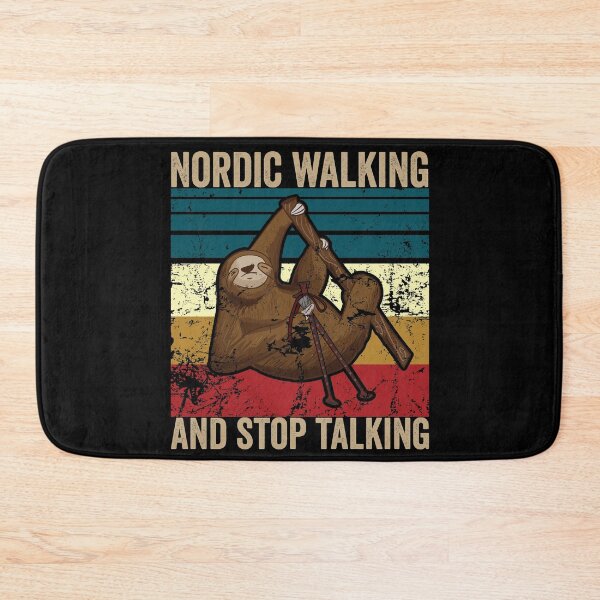 Item preview, nordic walking and stop talking designed and sold by noahs-shop.