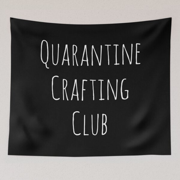 Item preview, Quarantine crafting club funny cute design  designed and sold by HobbyGear.