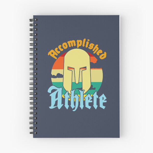 Item preview, Accomplished Athlete - Helmet and Sunset Sky designed and sold by Chubuter.